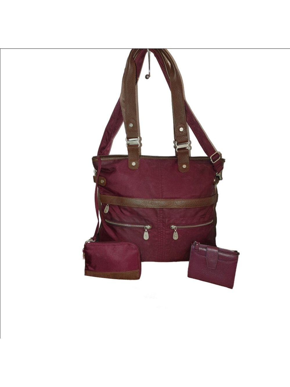 Baggallini Elena Travel Tote w. Wallet & Wristlet